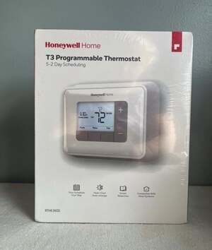 Honeywell Home T3 Programmable Thermostat RTH6360D 5-2 Day Scheduling